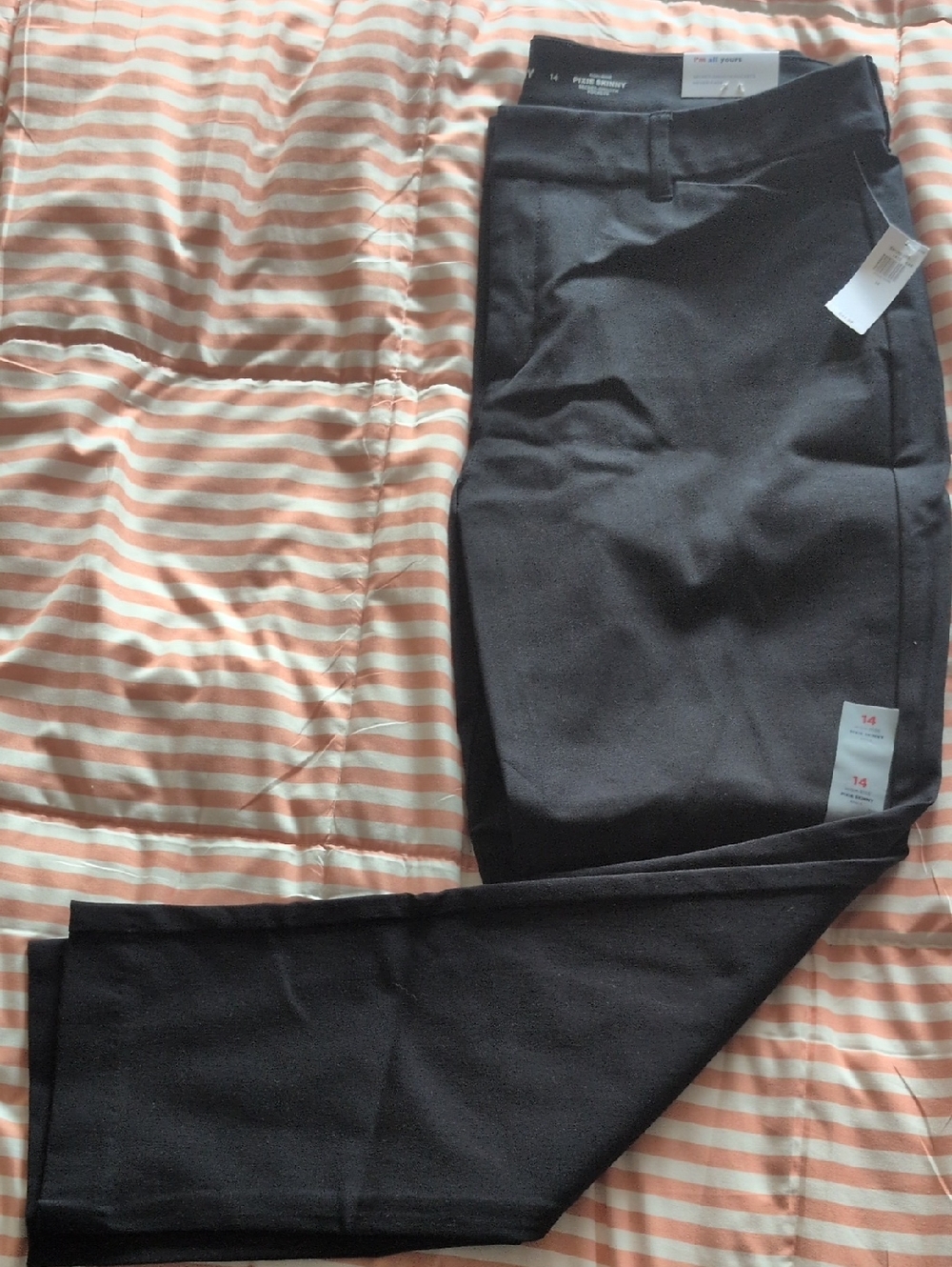 Old Navy Black Women's Straight Dress Pants